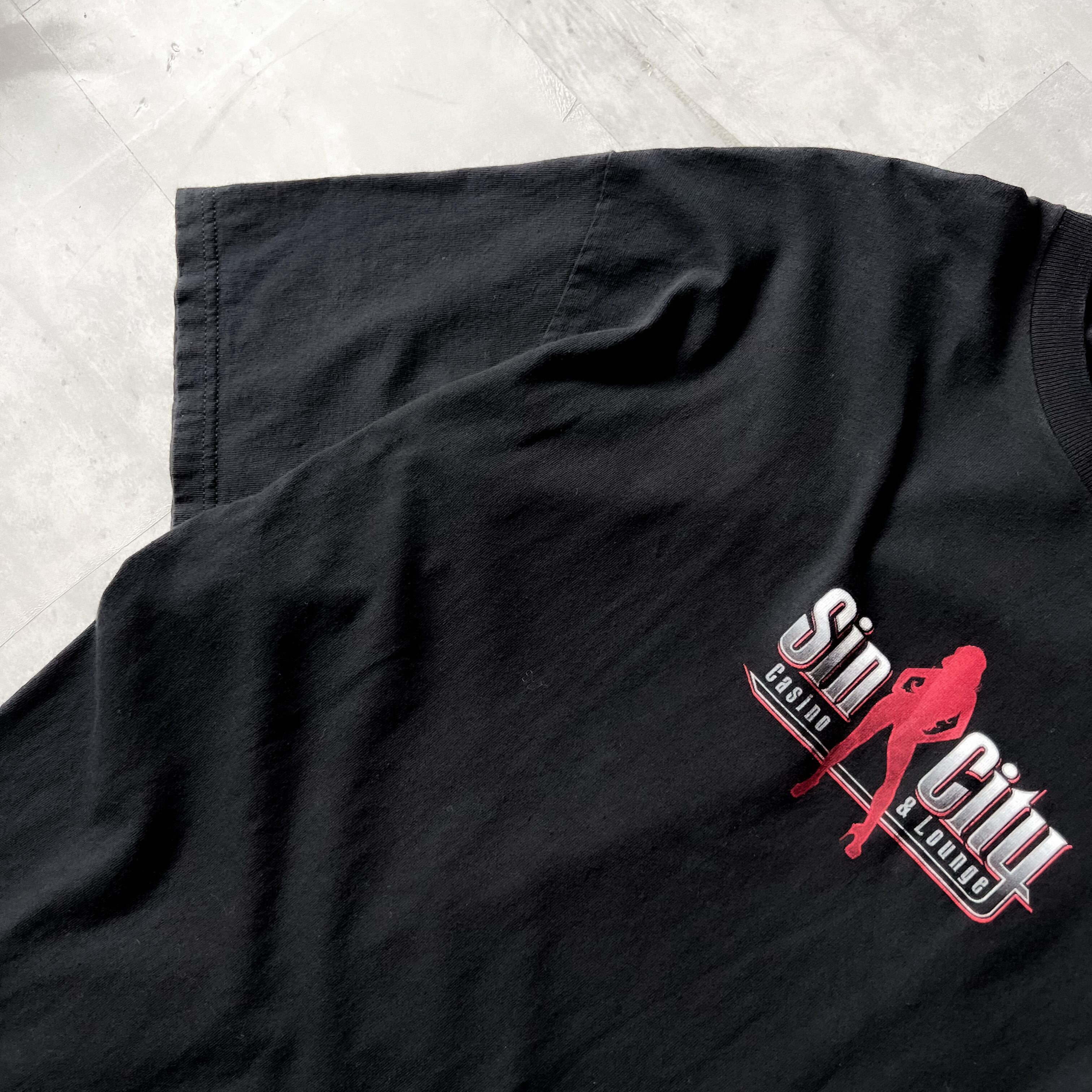 00s “SIN CITY” LV casino tee 00年代 シン・シティ ラスベガスに実在