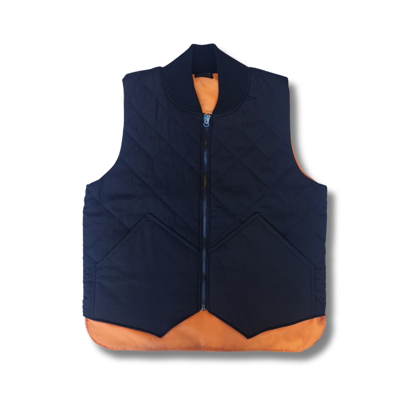 MODEM DESIGN (モデムデザイン) quilted Vest (black)