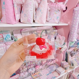【J2】16-25ぬいぐるみ用ホイップチェリーヘッドドレス