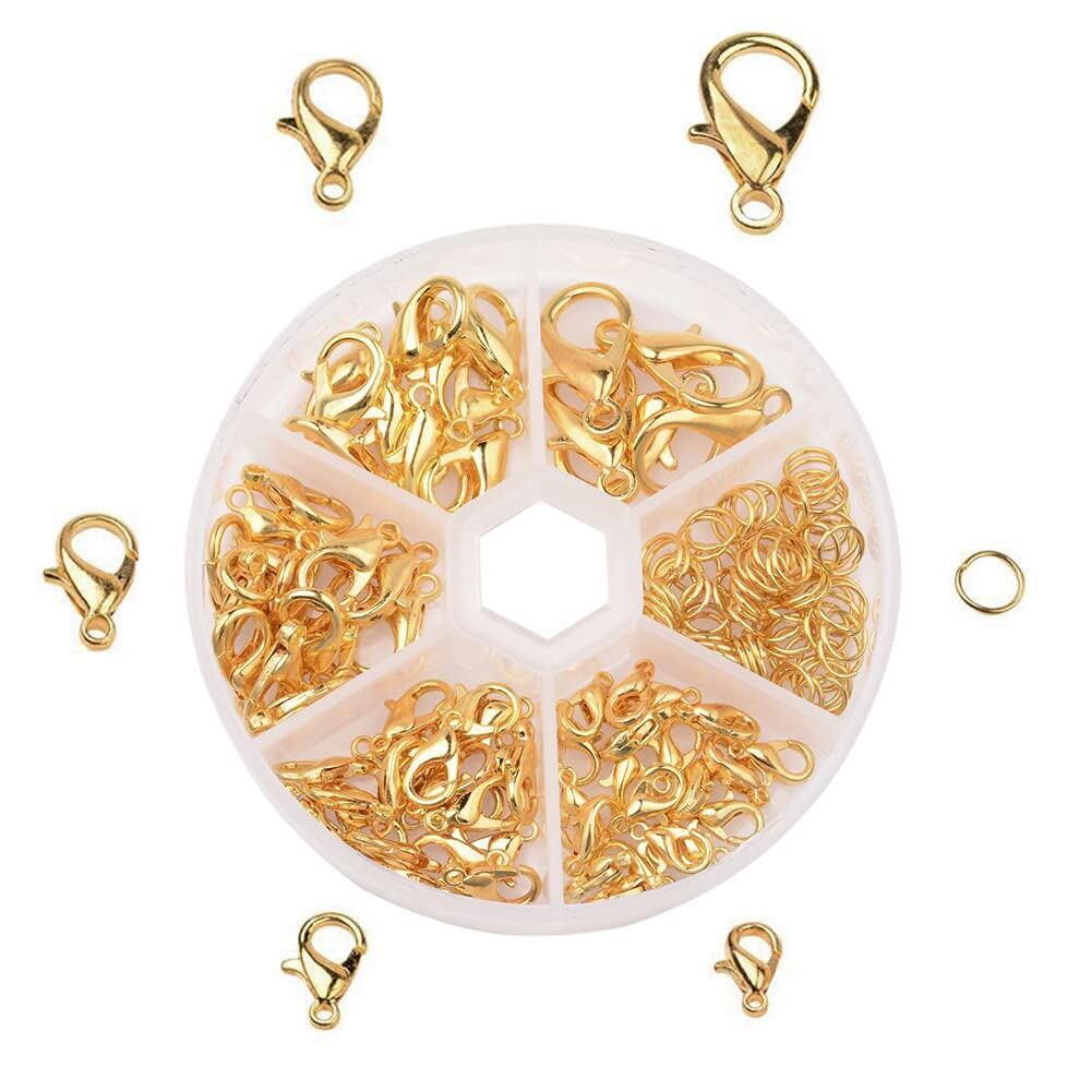 カニカン 6種セット 5サイズ 6mm 8mm 12mm 丸カン マルカン 金具セット