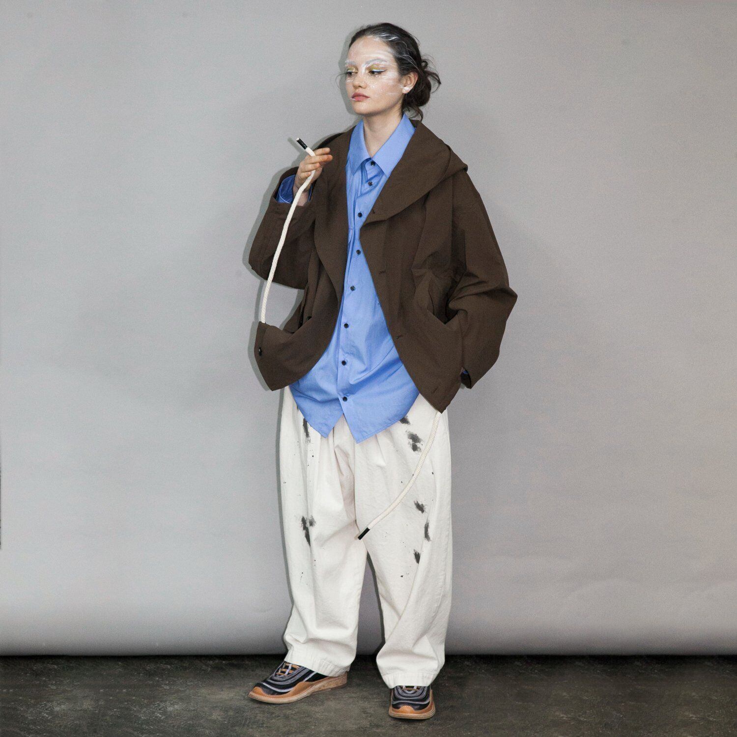 パンツ mybeautifullandlet DENIM WIDE EASY PANTS my beautiful landlet 8oz DENIM WIDE EASY PANTS (KINARI) | IAAAM