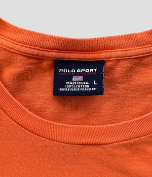 -POLO SPORT- Vintage 90s L Print T-shirt made in USA