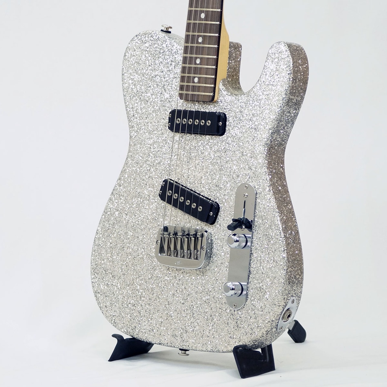 G&L USA Build To Order ASAT Special "Pickguard Delete" (Silver Metal Flake/Rosewood)  [アウトレットSALE特価]