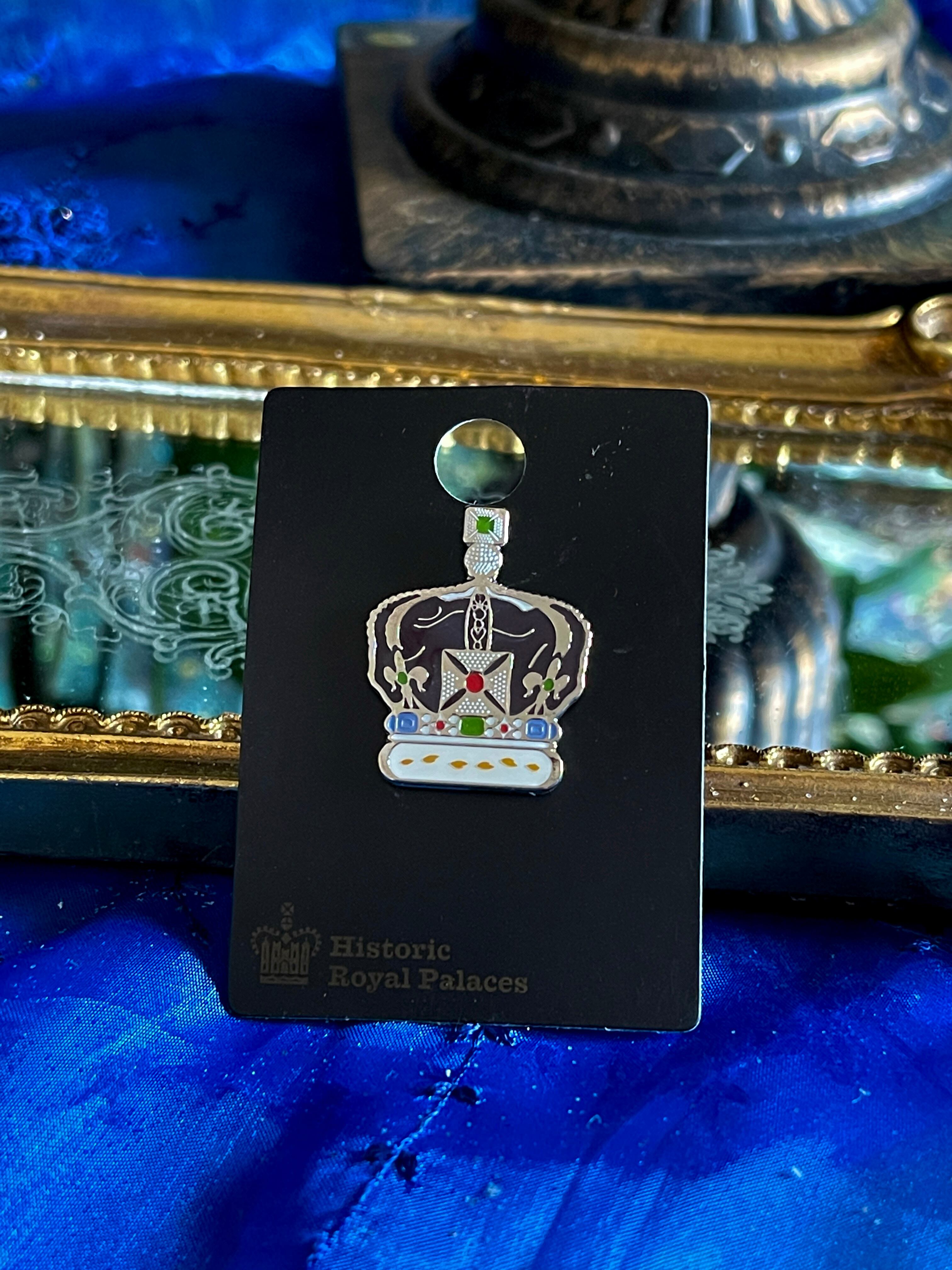 『Royal Palace』クラウンピンバッジ  ロイヤルパレス　 Crown of India pin badge