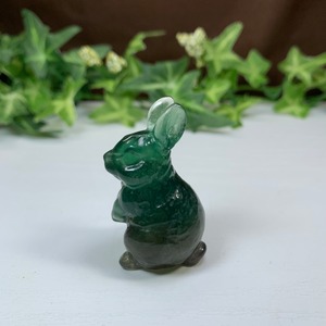 10.可愛いうさぎさん☆カラフルフローライトうさぎさん