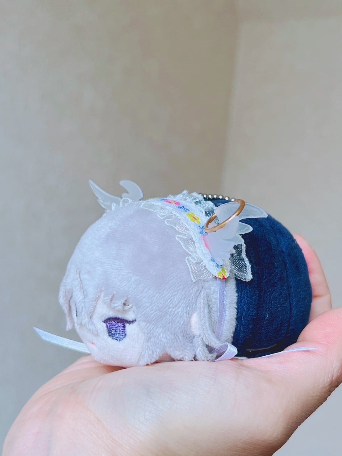 ⭐︎新品未使用⭐︎リリコラム ツノカチュ 透明ブルー ririco:ramu