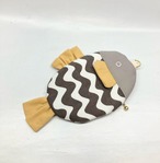 パスケース　さかな　王様｜とりさん工房ーかわいいハンドメイドポーチ