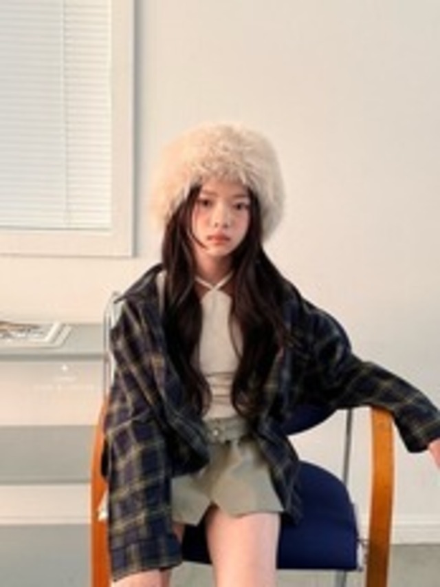 【予約】 comma チェックシャツ 26autumn 韓国ブランド　キッズ　女の子　小学生　コンマ　韓国子供服　トレンド