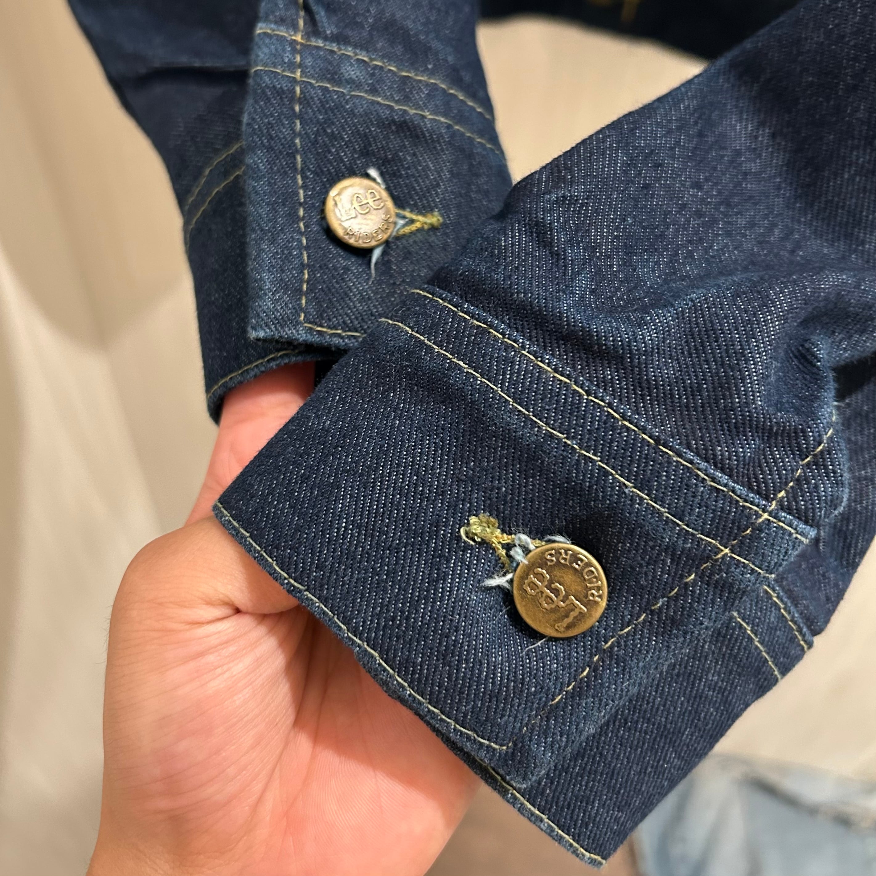 Dead Stock!! 1980s Lee 220-J Denim Jacket 