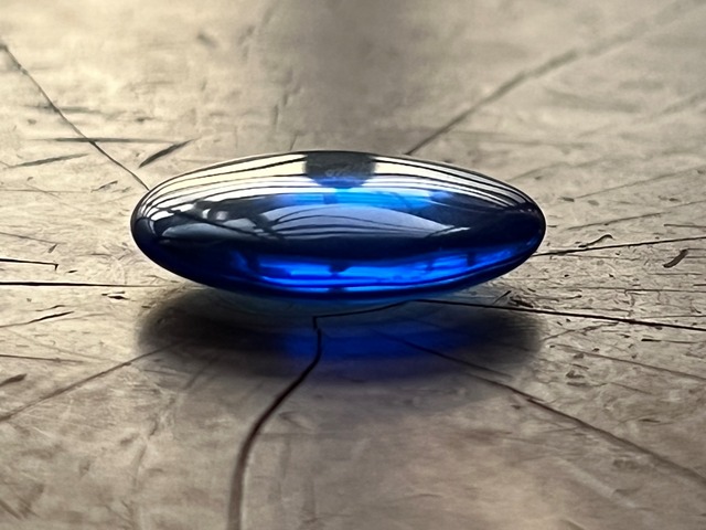 【オリオン座の先にあるベガ】シベリアンブルークォーツ 30mmソーサー 10.0g