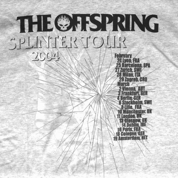 The Offspring（オフスプリング） - Scribble Mountain ロングＴシャツ | 海外オフィシャルバンドマーチャンダイズストア  MERCH AGE powered by BASE