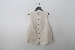 the last flower of the afternoon　かたる月logger vest