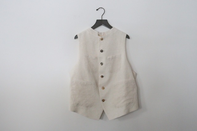 the last flower of the afternoon　かたる月logger vest