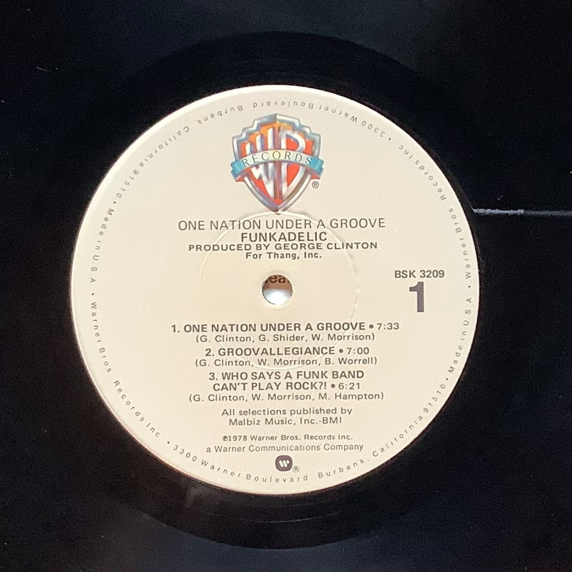 FUNKADELIC / ONE NATION UNDER A GROOVE | Plastic Soul Records