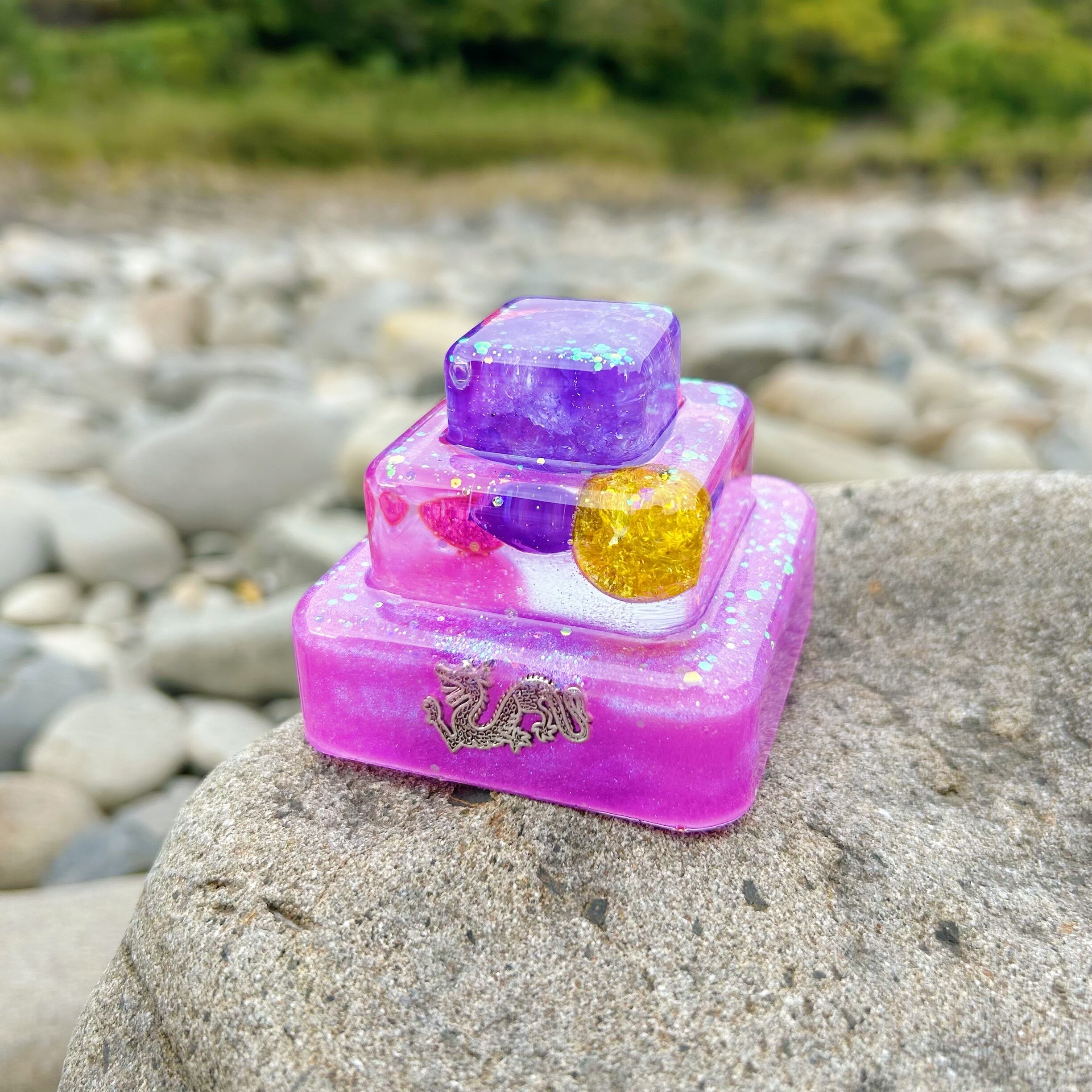 紫龍様*三宝オルゴナイト