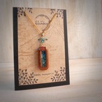 陶器ネックレス  みずたまりno.14 小窓