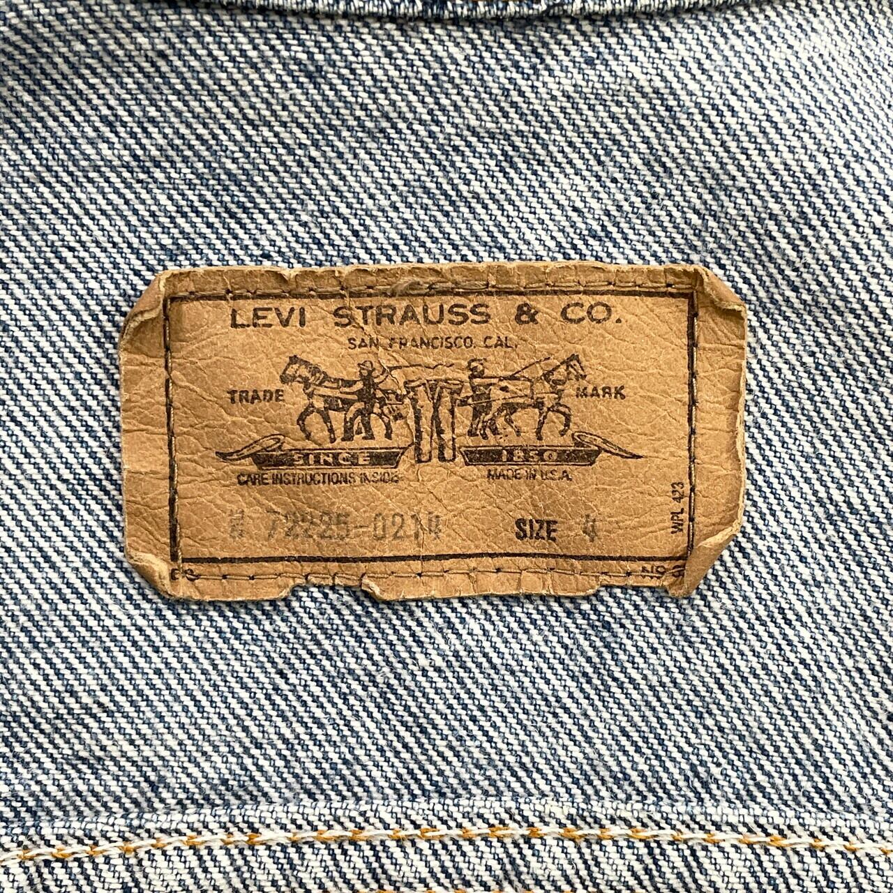 kids】80年代 USA製 Little Levi's リトル リーバイス デニム