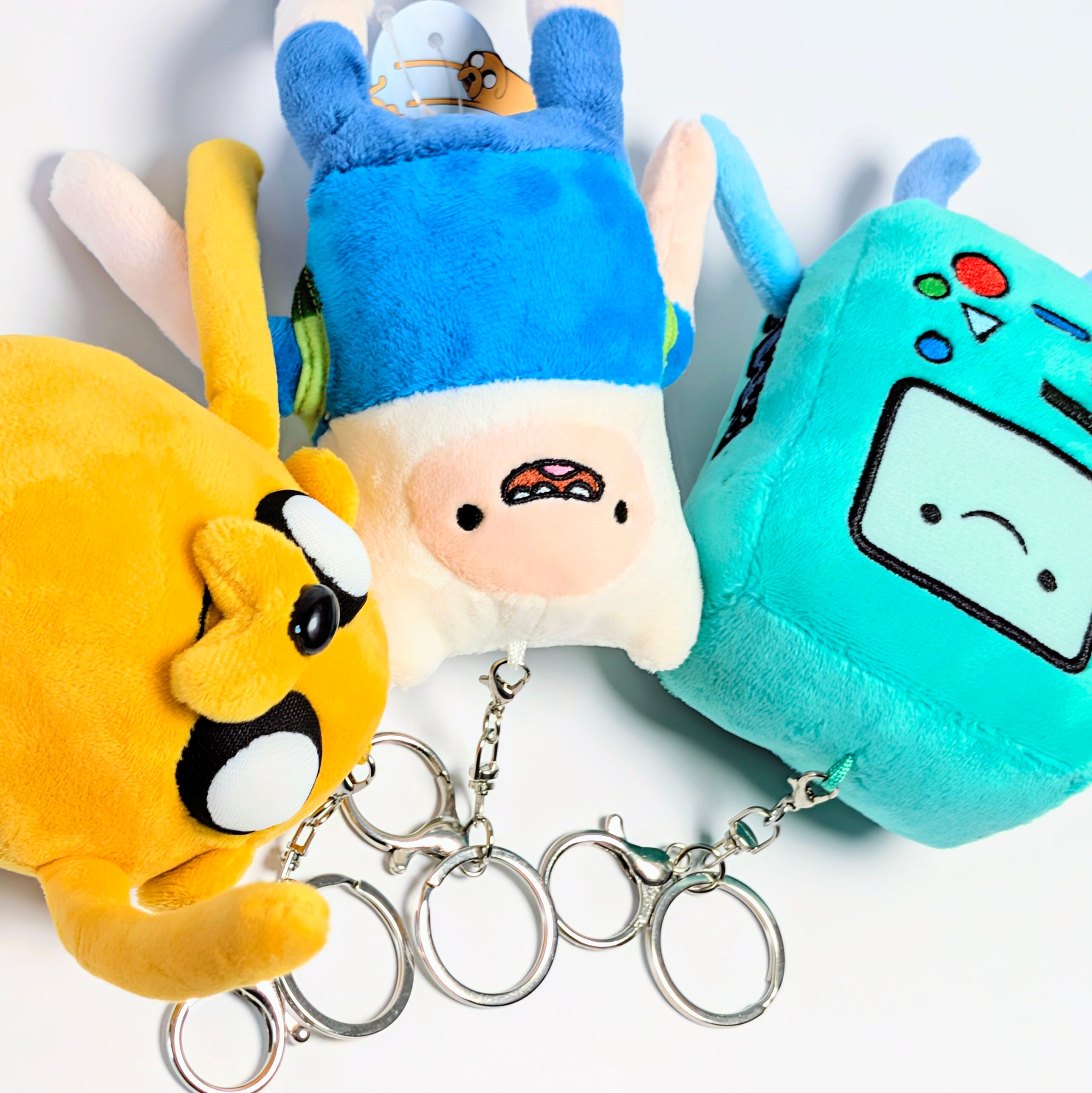 ⚡️US・Korea Exclusive⚡️【 Adventure Time ( アドベンチャータイム ) 】 Plush KeyHolder プラッシュキーホルダー / マスコット / ぬいぐるみキーホルダー〚アメリカン雑貨 アメトイ〛
