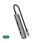 Satechi 6-in1 USB-C スリムマルチポートアダプター スペースグレー