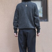 charcoal gray drivers chenille knit