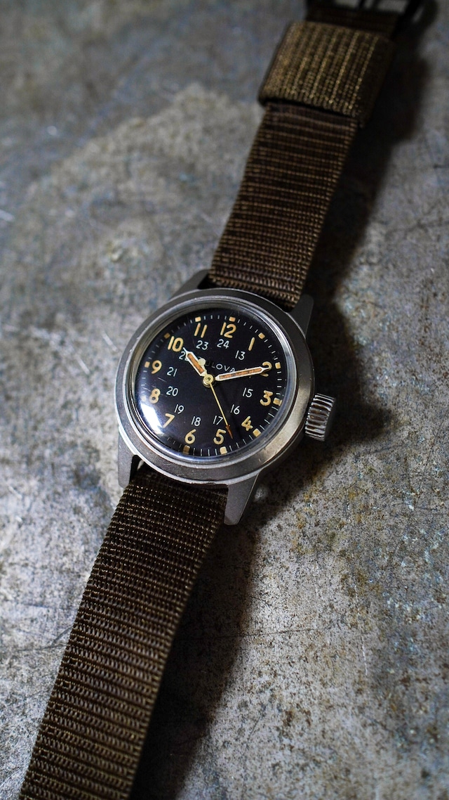 【1950s】BULOVA ブローバ アメリカ空軍 Type A17A 《U.S.A.F. 軍用時計 実物 ミリタリーウォッチ ヴィンテージ MIL-W-6433A》