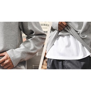 Vネックフェイクレイヤードシャツ 10204