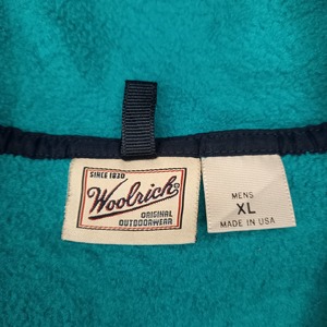 90s　アメリカ製　ウールリッチ　スナップT　フリースプルオーバー　ポーラテック