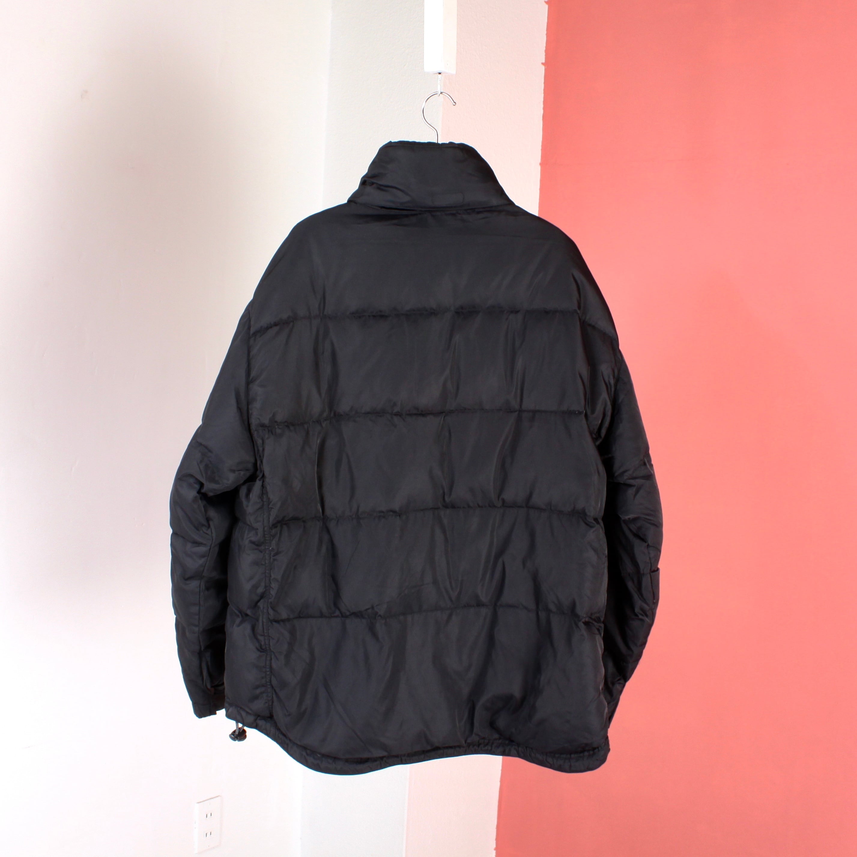 0504. 2000's old gap down jacket ブラック ダウンジャケット