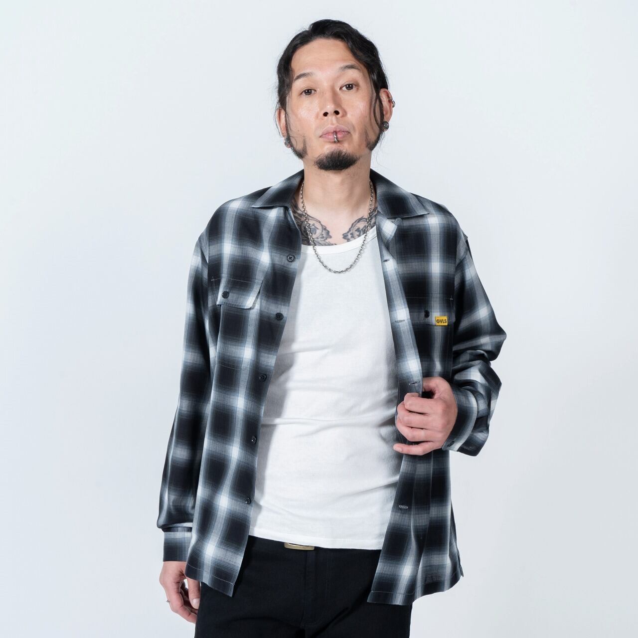 GAVIAL : l/s check shirts_GVLS | Gusset