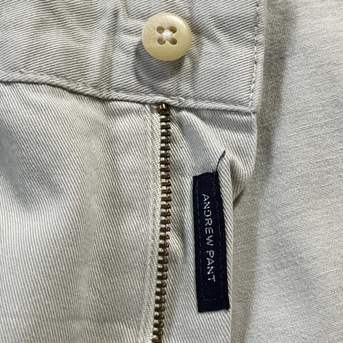 90-00s Ralph Lauren USA製 38×30 ホワイトチノパンツ 詳細写真10