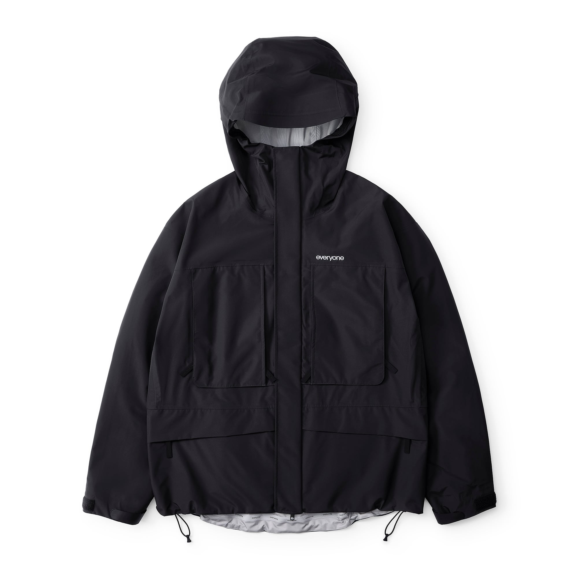 Lサイズ　everyone 3layer jacket (BLACK) everyone 3layer shell jacket (BLACK) | everyone