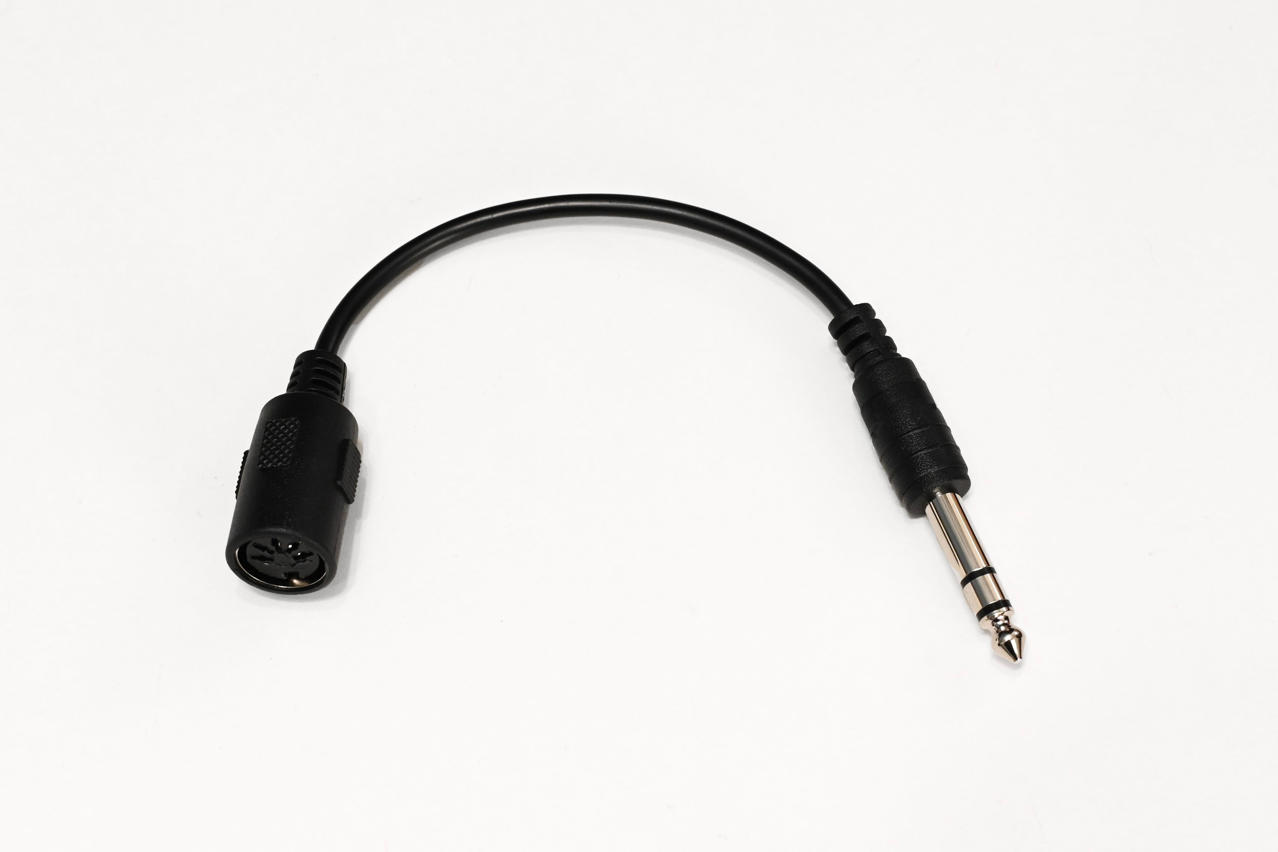 MIDI(メス)-TRS(ストレート) 変換ケーブル | Limetone Audio