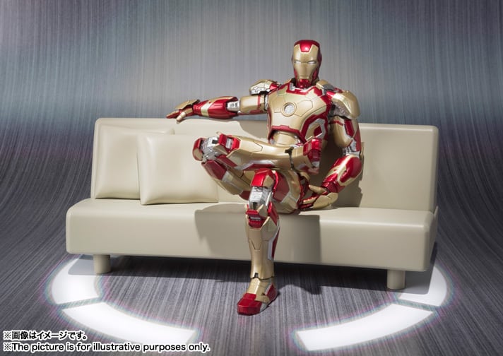 S.H.Figuarts アイアンマン3 マーク42 初回限定特典付き 未開封