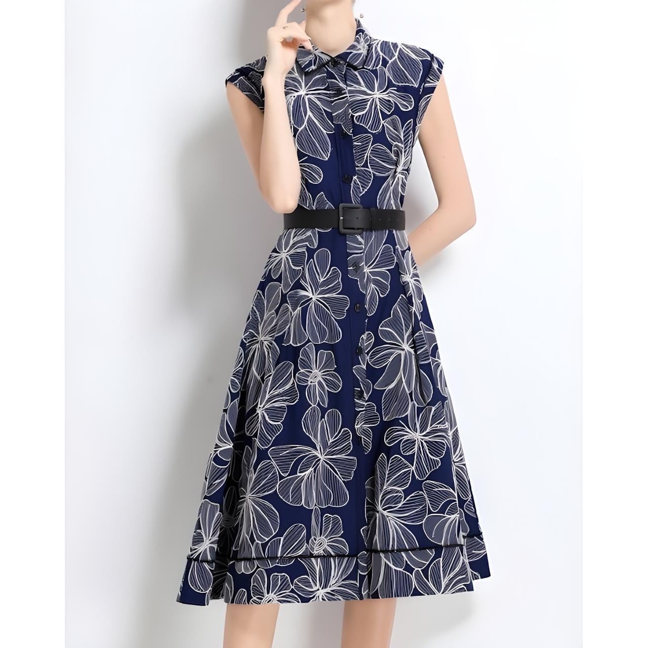 フラワーシックワンピース L1516