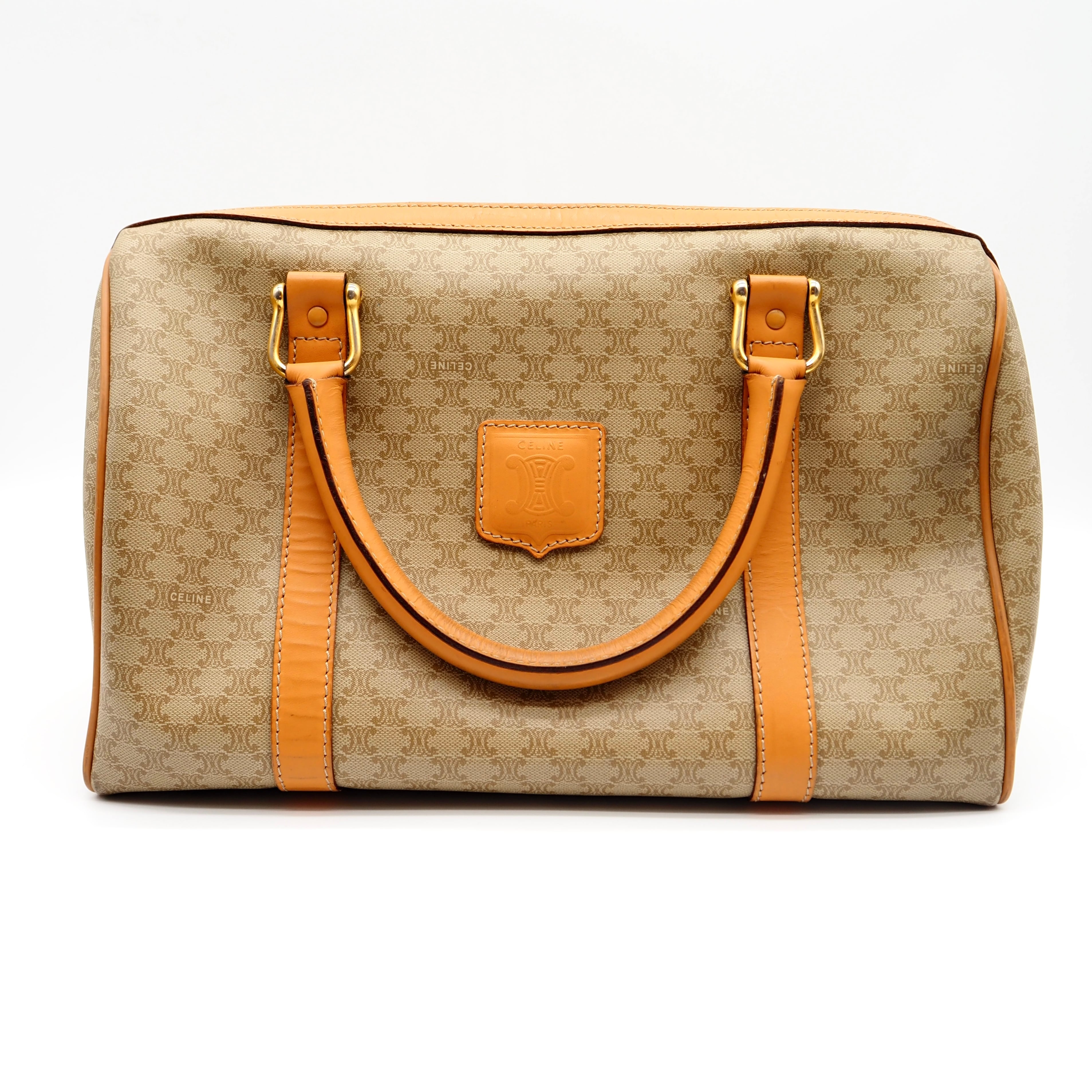 FENDI セレリア ヴィラボルゲーゼ ハンドバッグ レザー ホワイト FENDI セレリア ヴィラボルゲーゼ ハンドバッグ レザー ホワイト