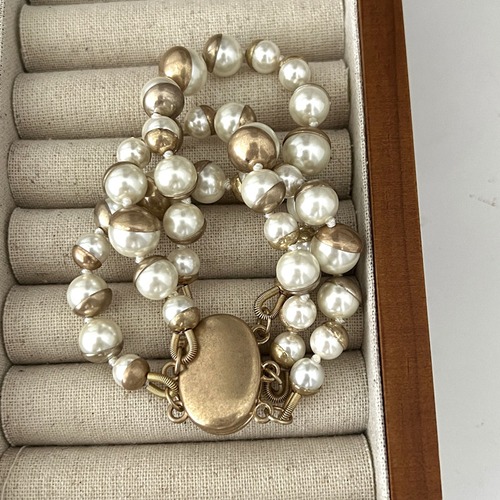 antique pearl bracelet　10965