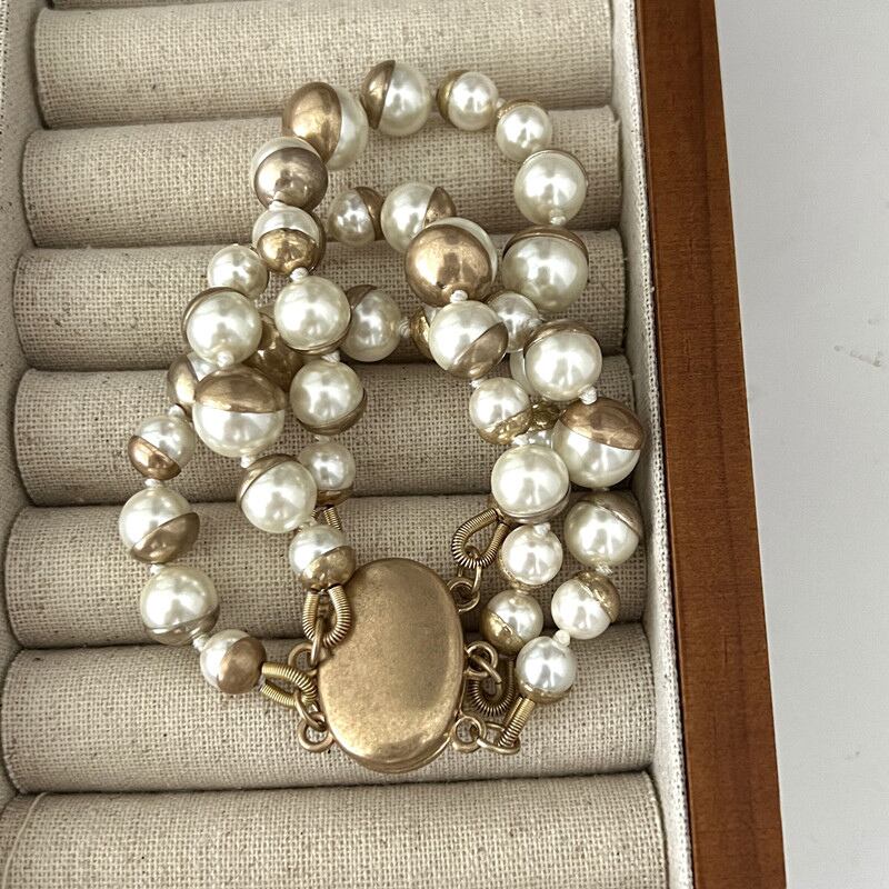 antique pearl bracelet 10965