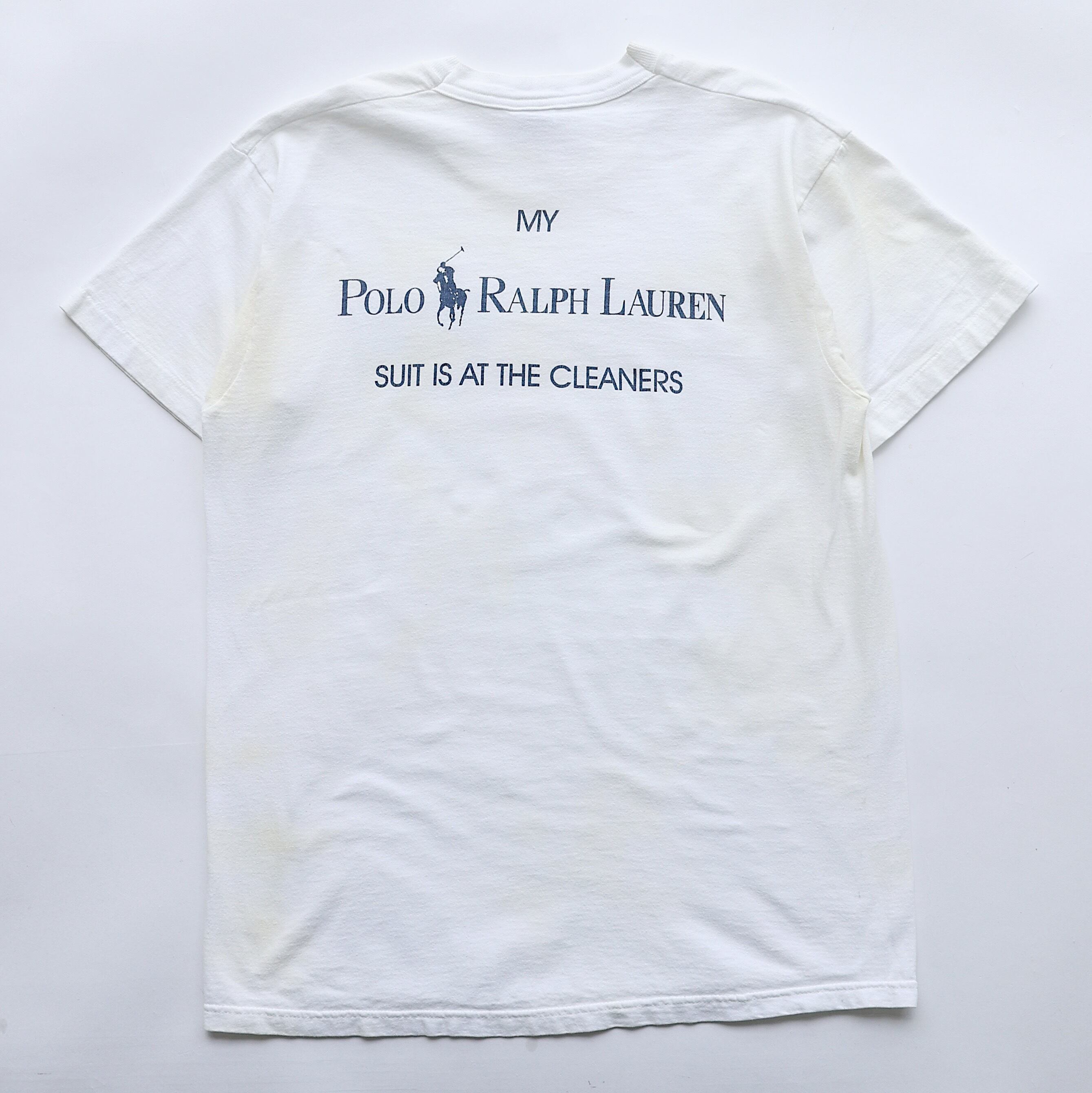 LEARBURY MY POLO RALPH LAUREN SUIT IS AT THE CLEANERS TSHIRT