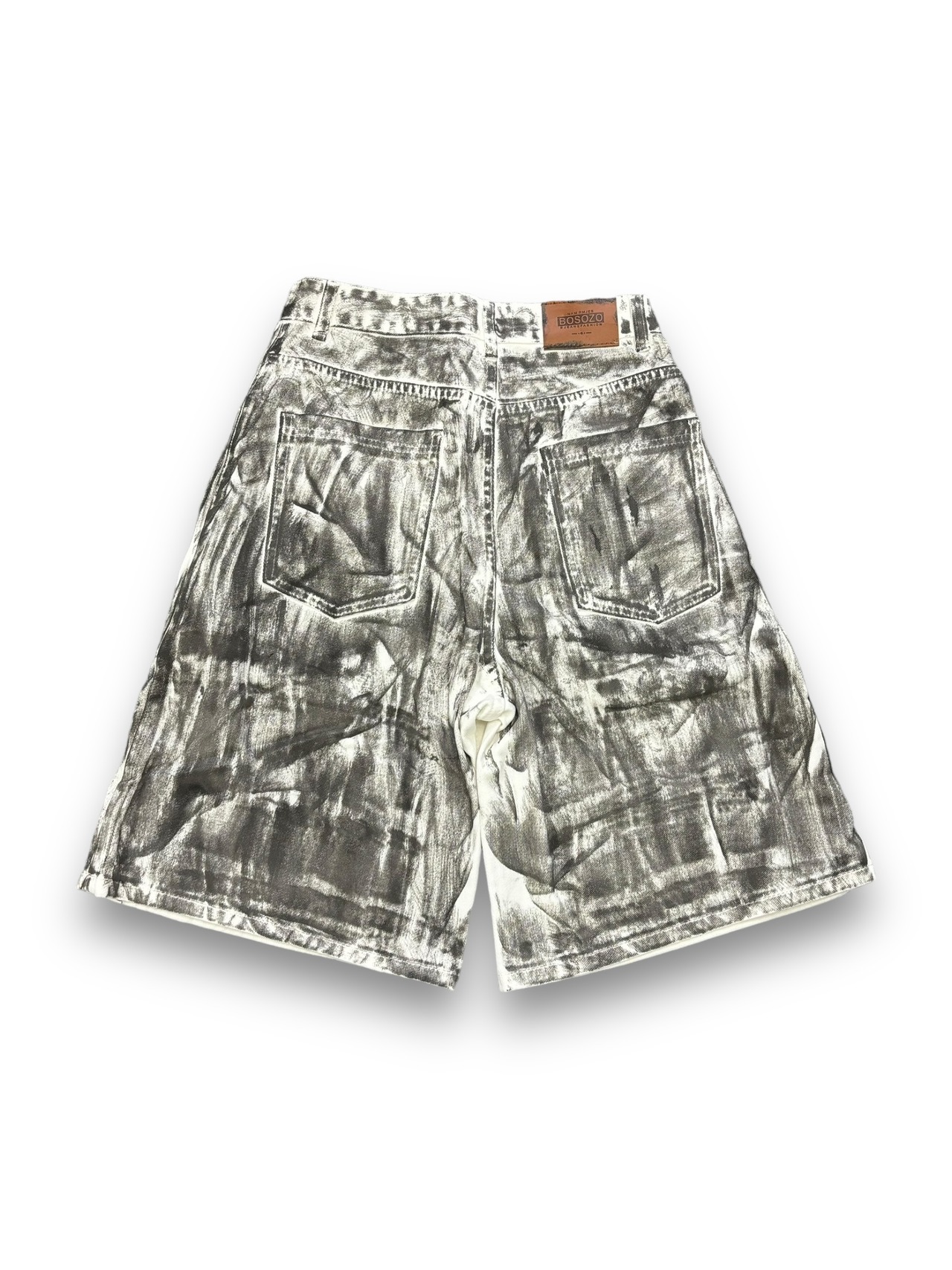 【PLANET STUDIO】wide half denim pants (3color)