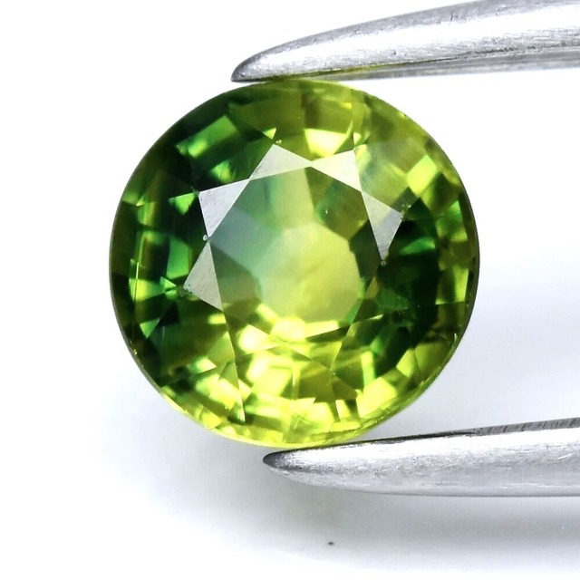 極美 バイカラーのキラキラ☆彡 VS 天然 サファイア ルース 4.5mm ラウンド | オーストラリア産 "Stunning Bi-color Sparkle☆彡" VS Natural Sapphire 4.5mm Round Loose Gem | Origin: Australia