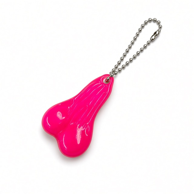 蓄光タイプで夜光る TRUCK NUTS  BULL NUTS キンタマ 睾丸 キーホルダー  Glow Lucky Balls : TAMA-003HP