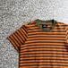 STUSSY / border ringer Tee size M