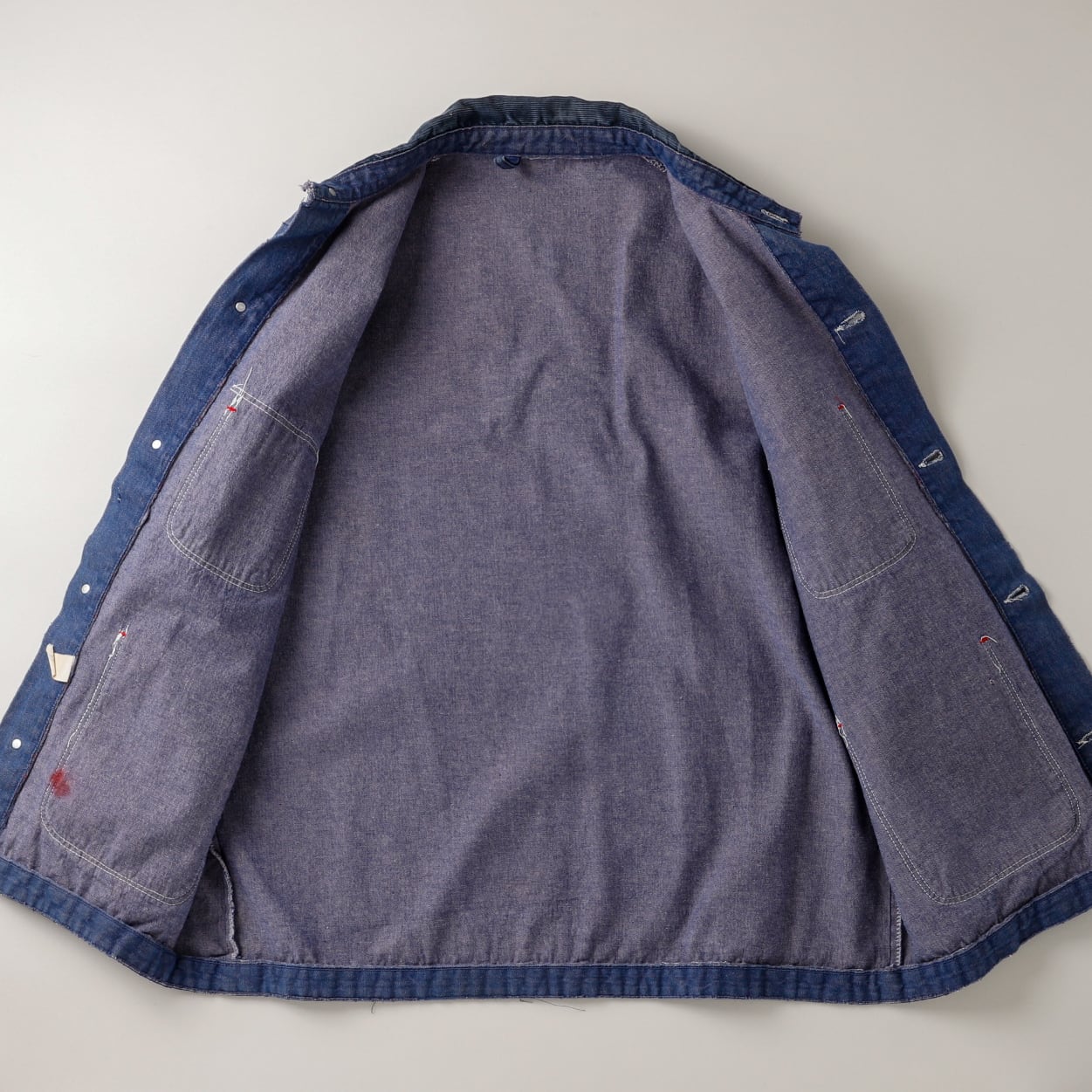 濃紺】70s special vintage Denim coverall jacket 