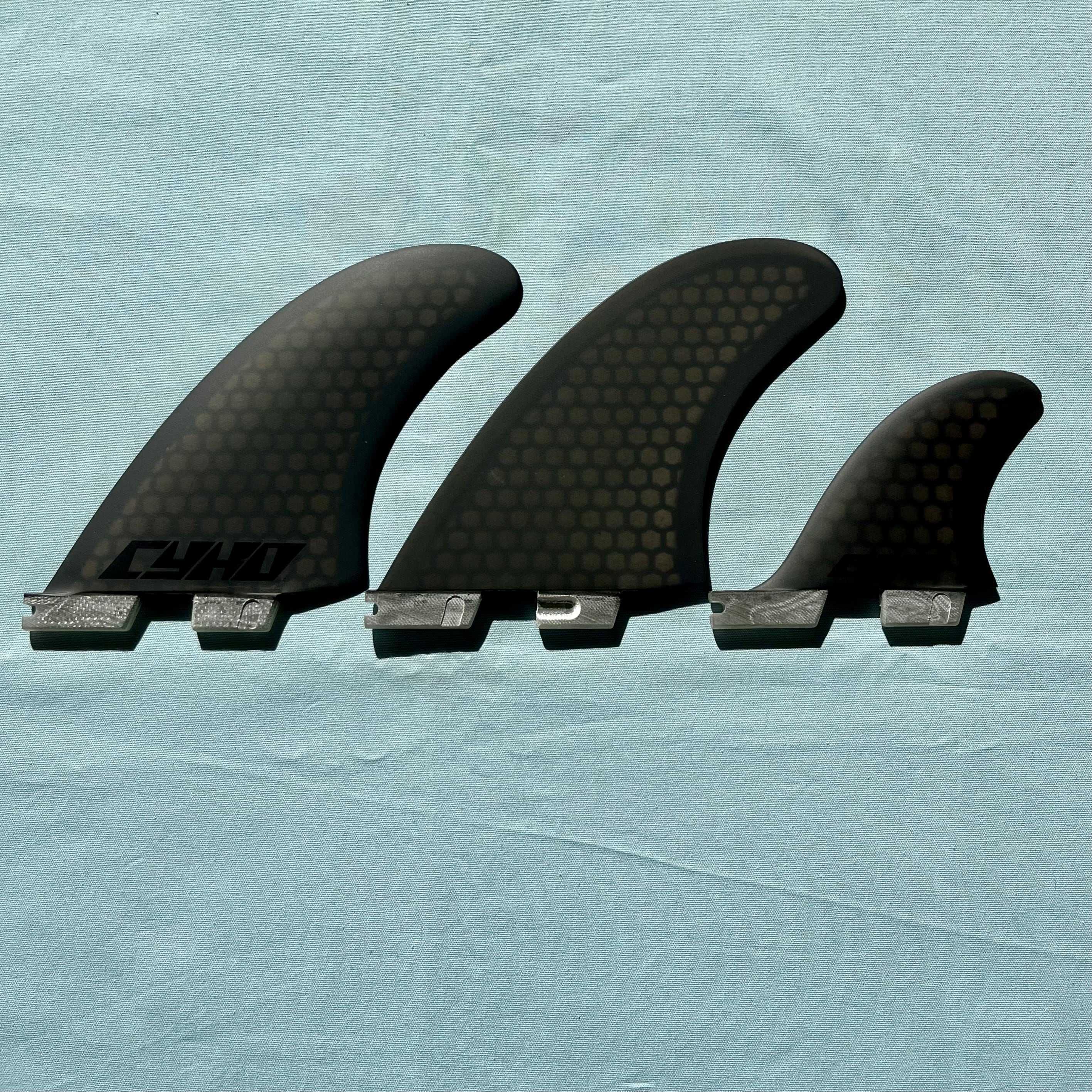 CYKO サイコ ハワイフィン 2+1 TWIN STABILIZER TYPE-RM FUTURE CARBON