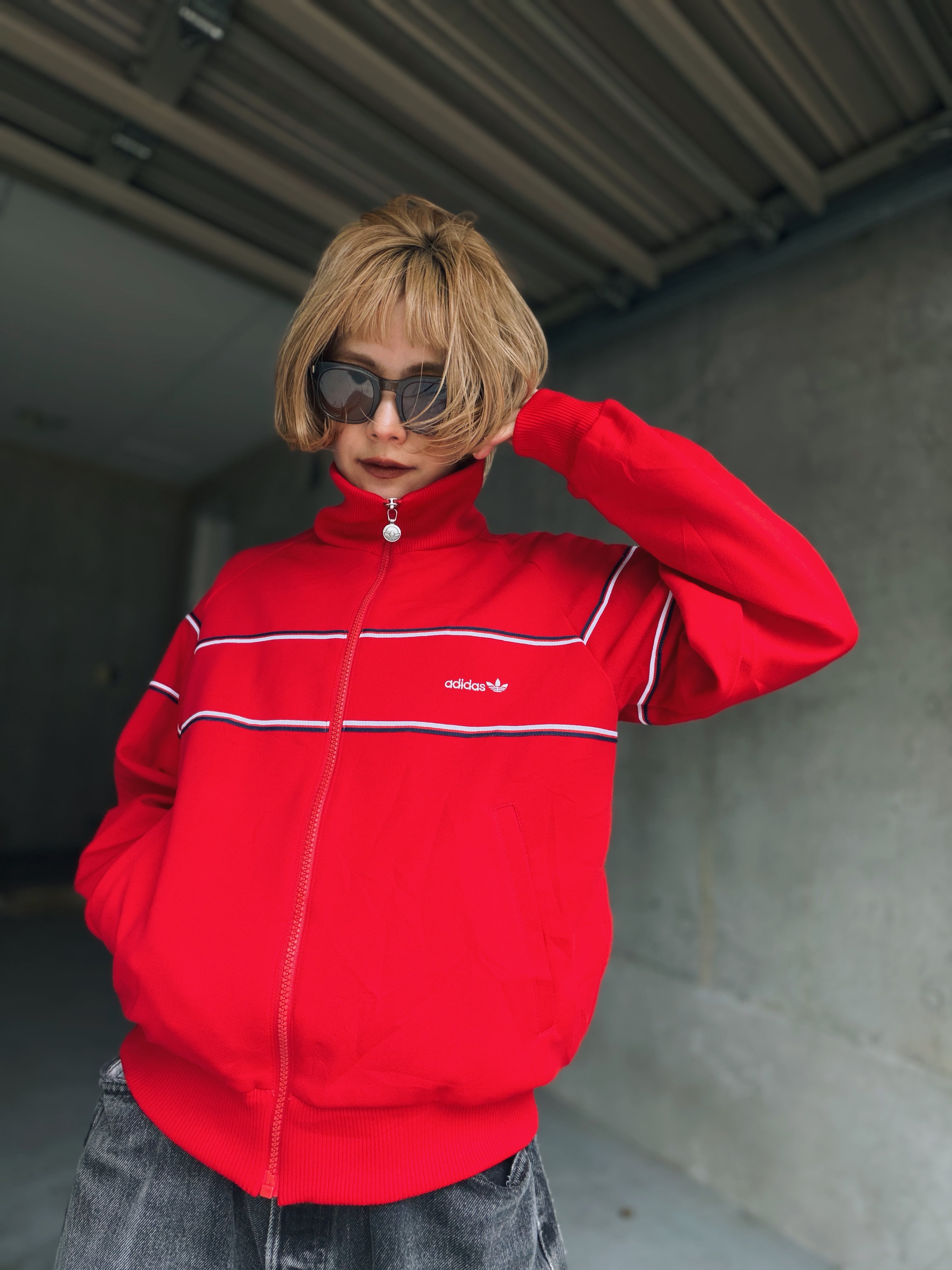 (OT1529)80’s adidas west germany descente track jacket