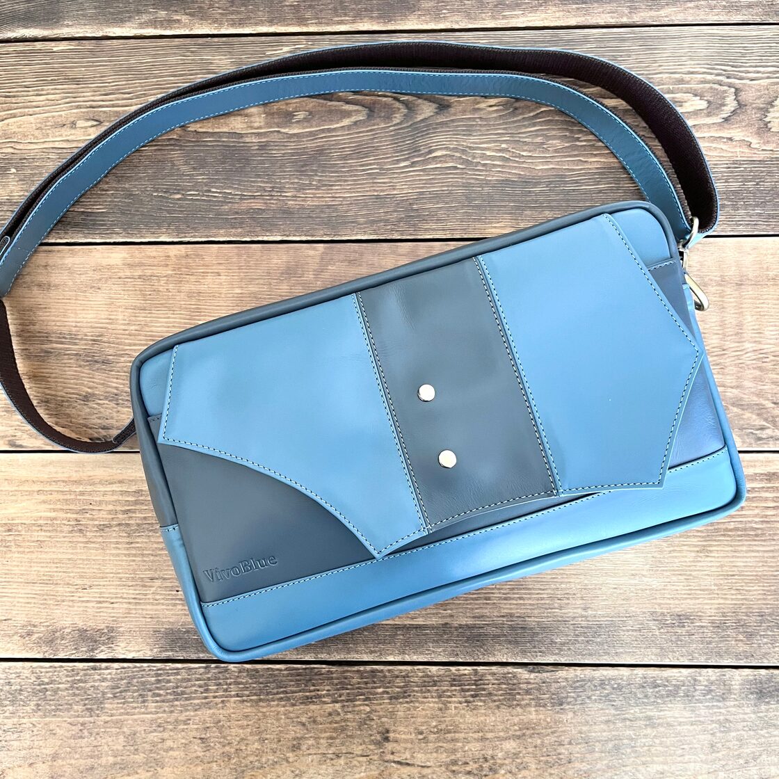 COACH 2way スワッガー バイカラー ショルダーバッグ ブラック 白黒 