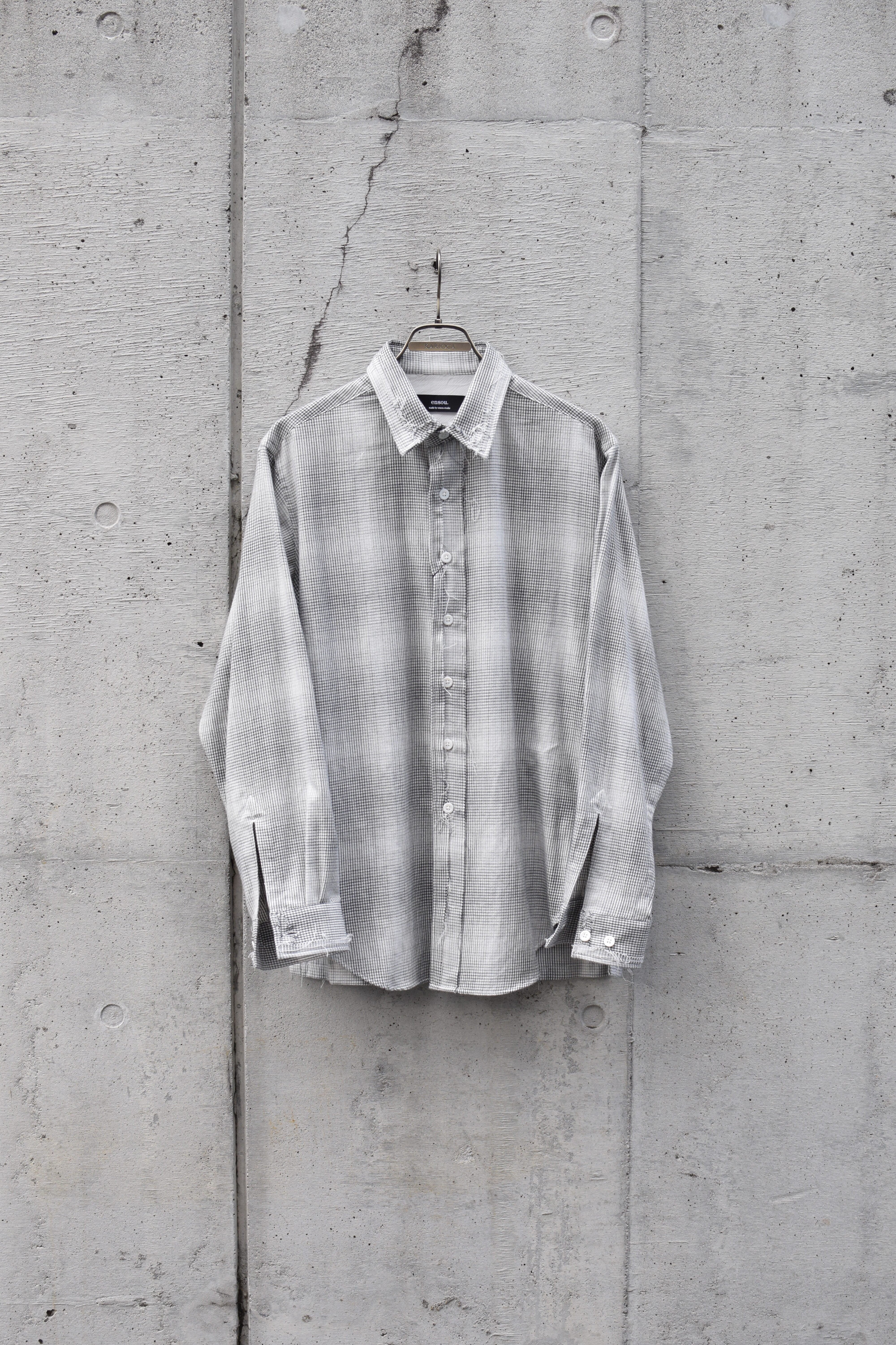 ensou. Rough Cut Shirt | Gallery KARIOCA