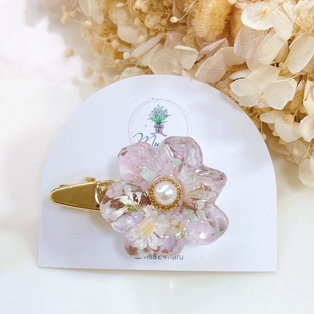 ゲリラ始まりましたーーーー♡お待たせしました♡【シュナーベル】mini flowerヘアクリップ