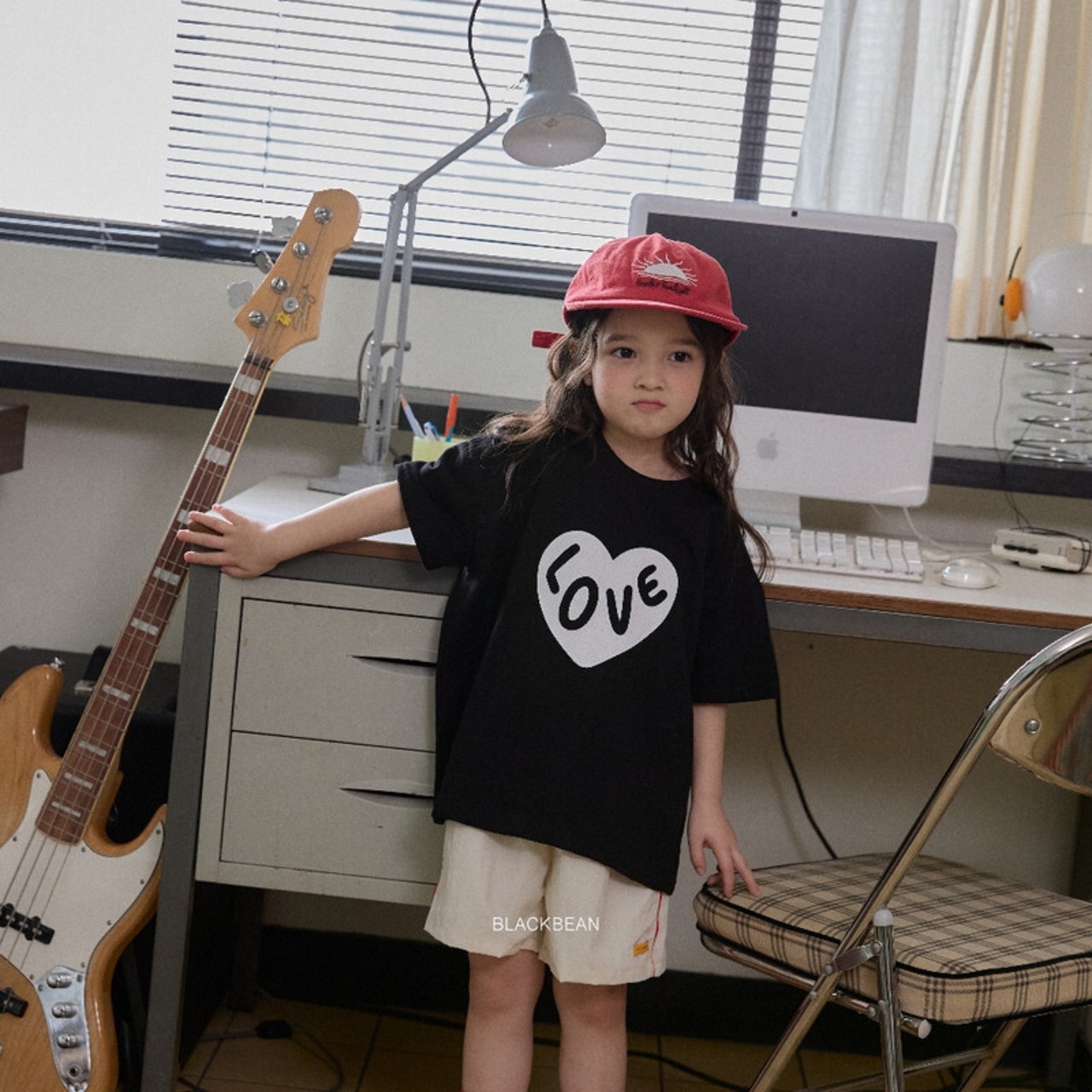 【取寄/韓国直送】Blackbean 26/SM（Kids）ハートTシャツ