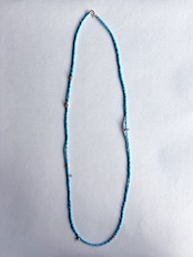 tay original／Beads long necklace（beads×silver）